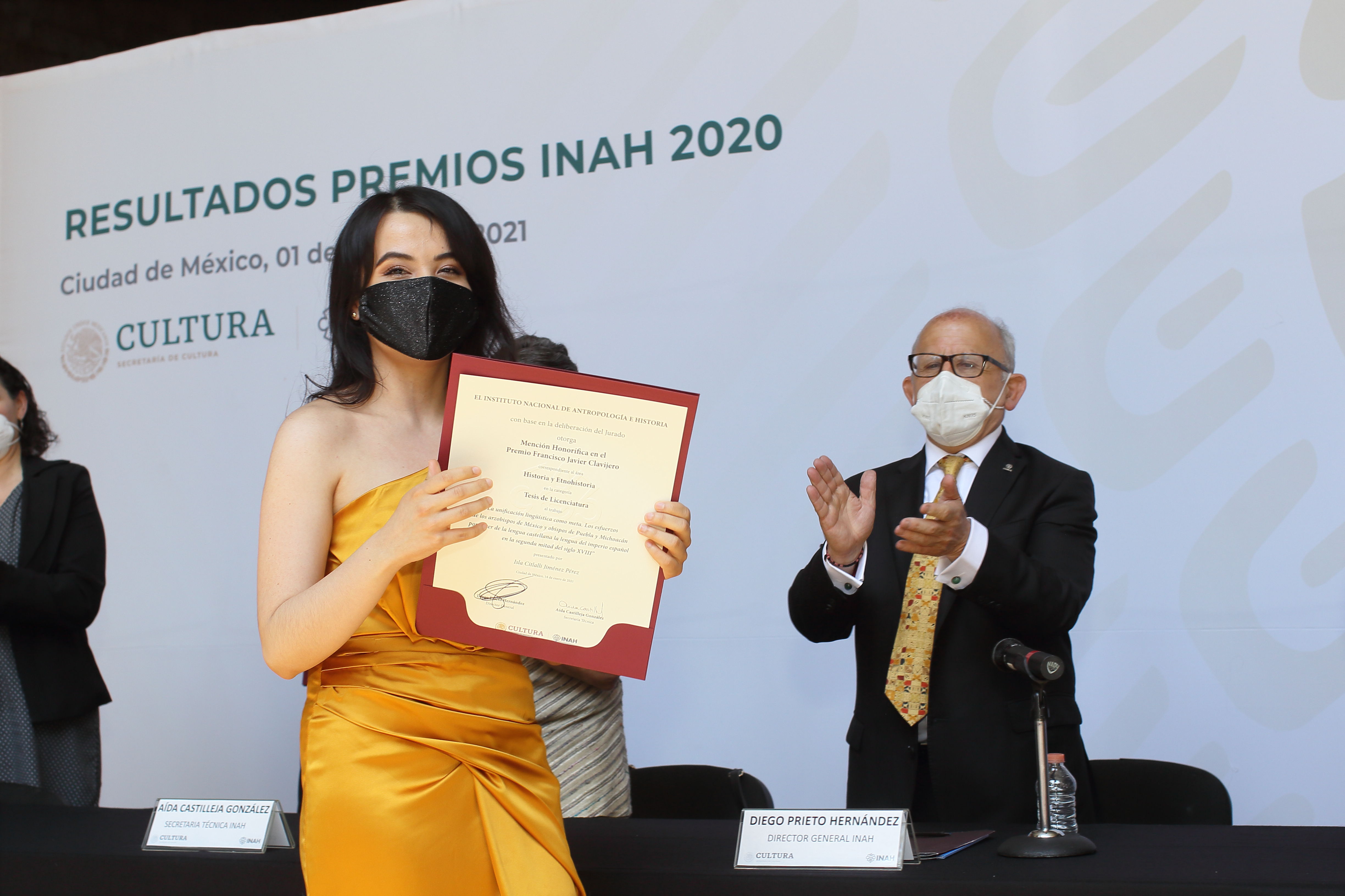 imagen del premiado