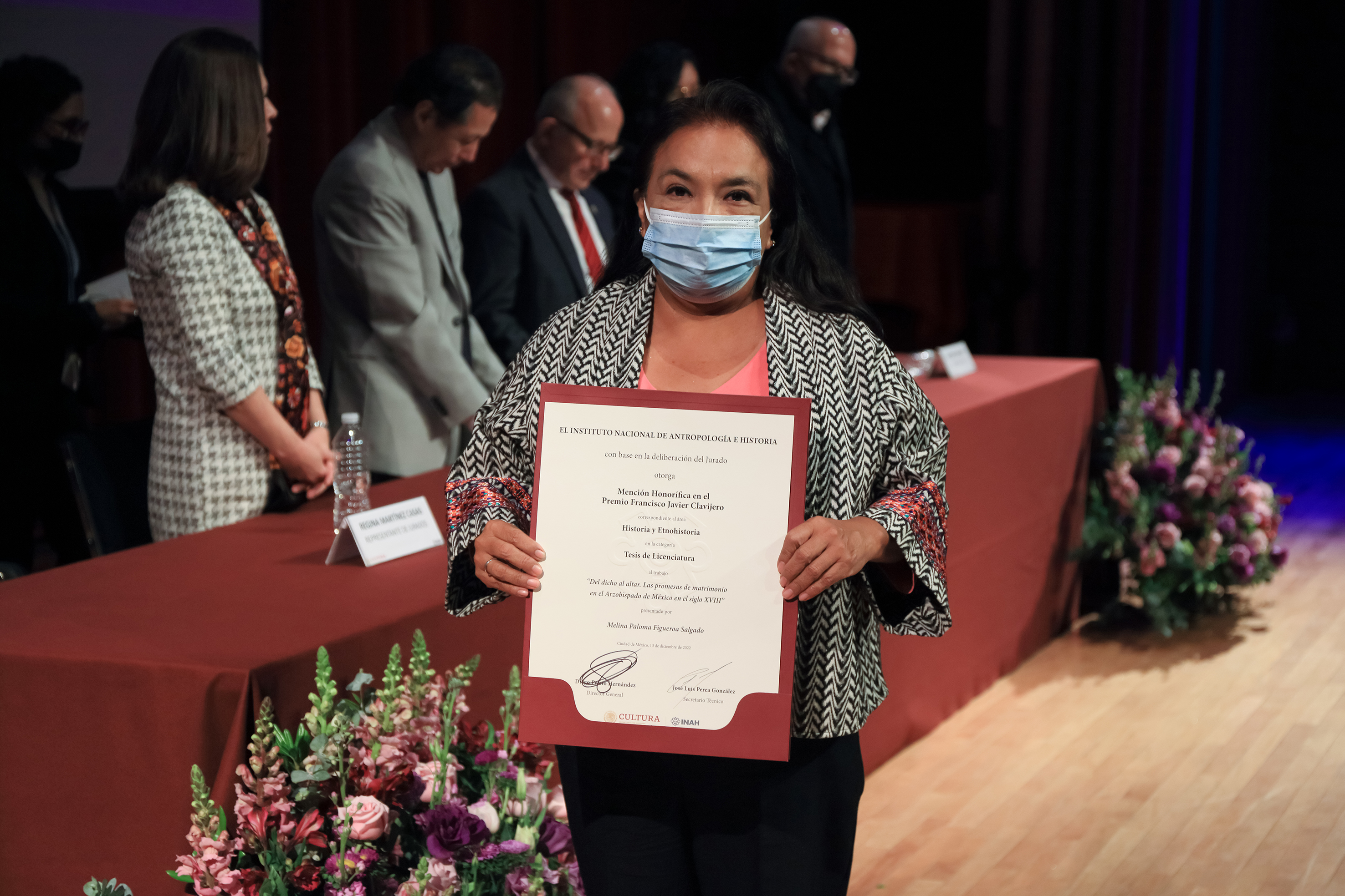 imagen del premiado